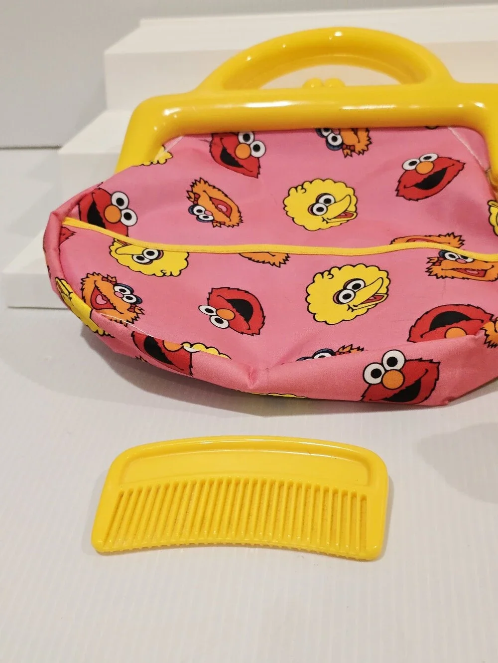 Vintage Sesame Street ILLCO Baby Purse Set 1991